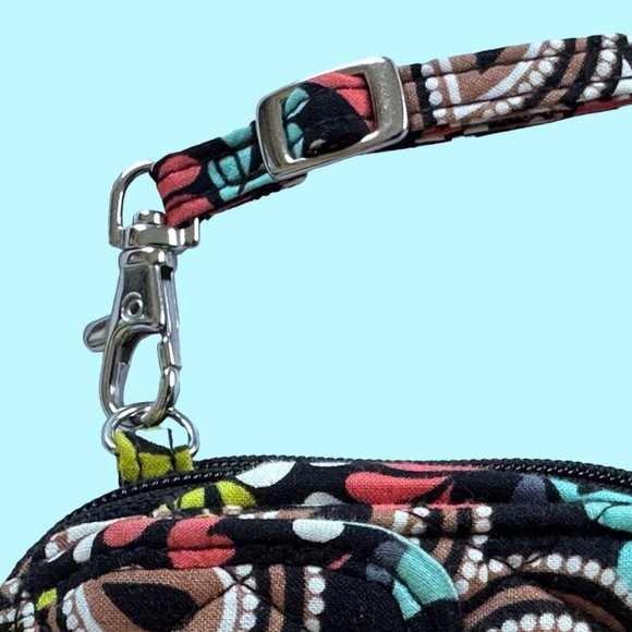 Two-Piece Vera Bradley Set Retired Sierra Villager Tote Bag Crossbody Wallet EUC - Picture 13 of 16